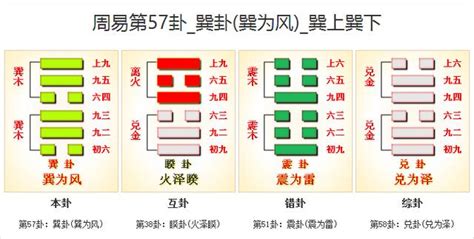 巽上巽下|《易經》第57卦: 巽為風(巽上巽下)，感情、事業、運勢